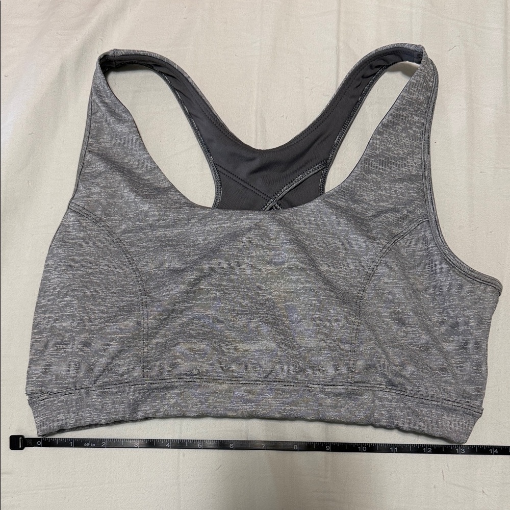 Tek Gear Heather Gray Sports Bra